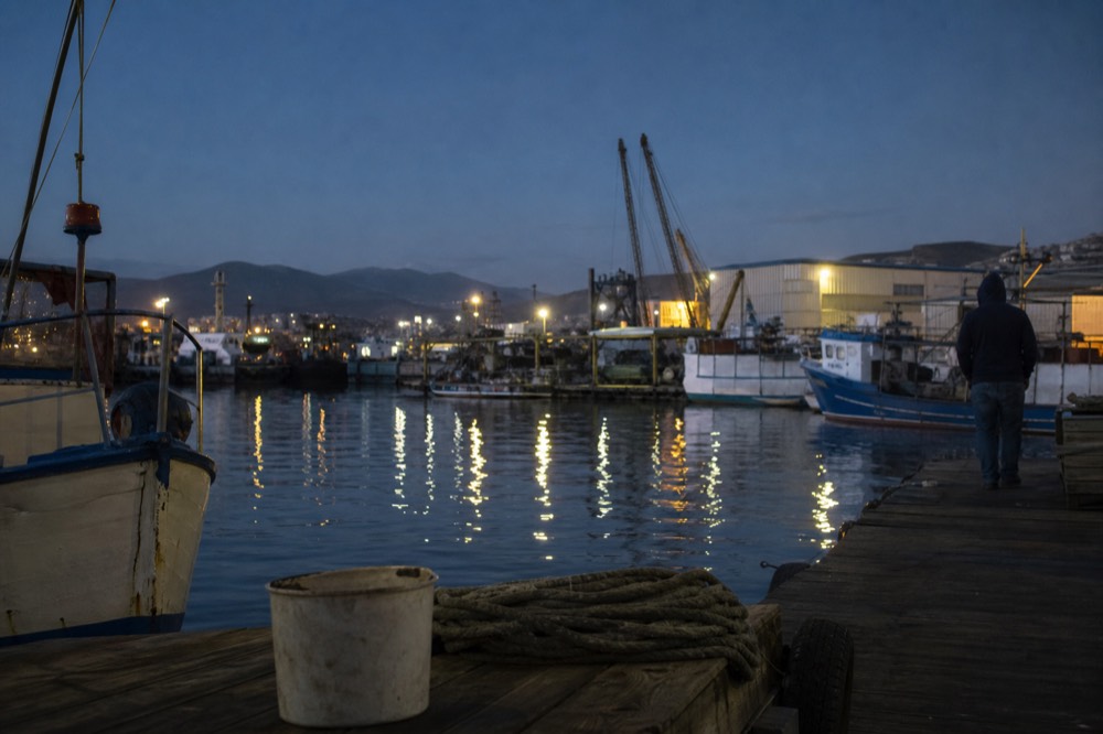 Harbor and waterfront in Ensenada, no text, no logos, no people
