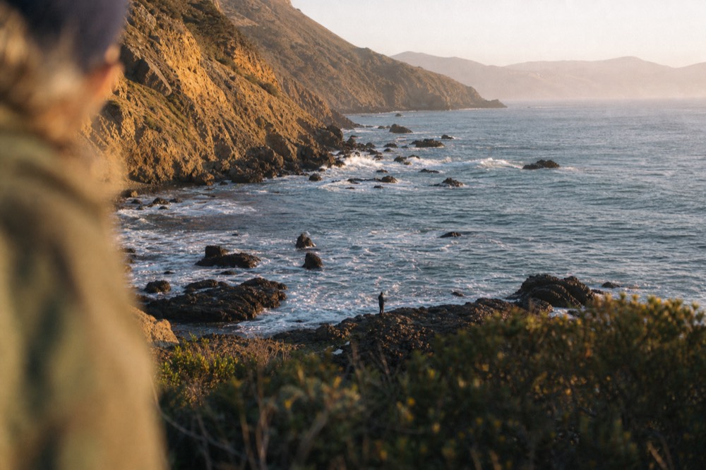 View of the Pacific coast near La Bufadora, no text, no logos, no people